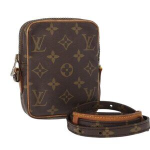 Authentic LOUIS VUITTON Monogram Mini Danube Shoulder Bag M45268 LV